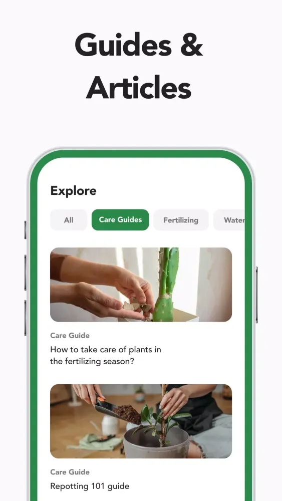 Plant Care: Plant Identifier Screenshots