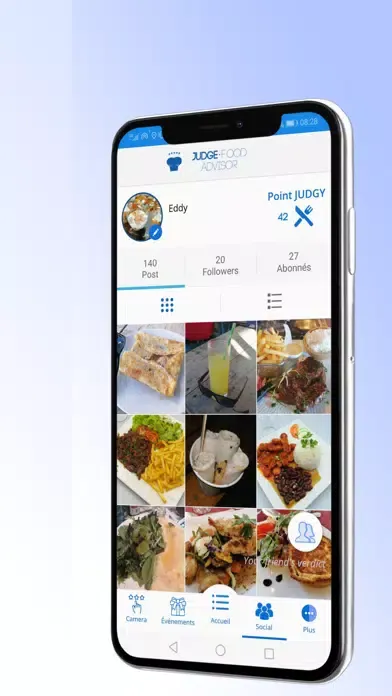 JUDGE·FOOD Advisor Ekran Görüntüleri