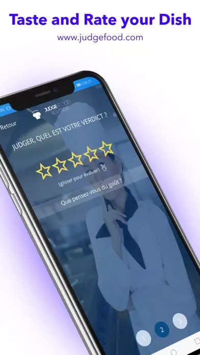 JUDGE·FOOD Advisor Ekran Görüntüleri