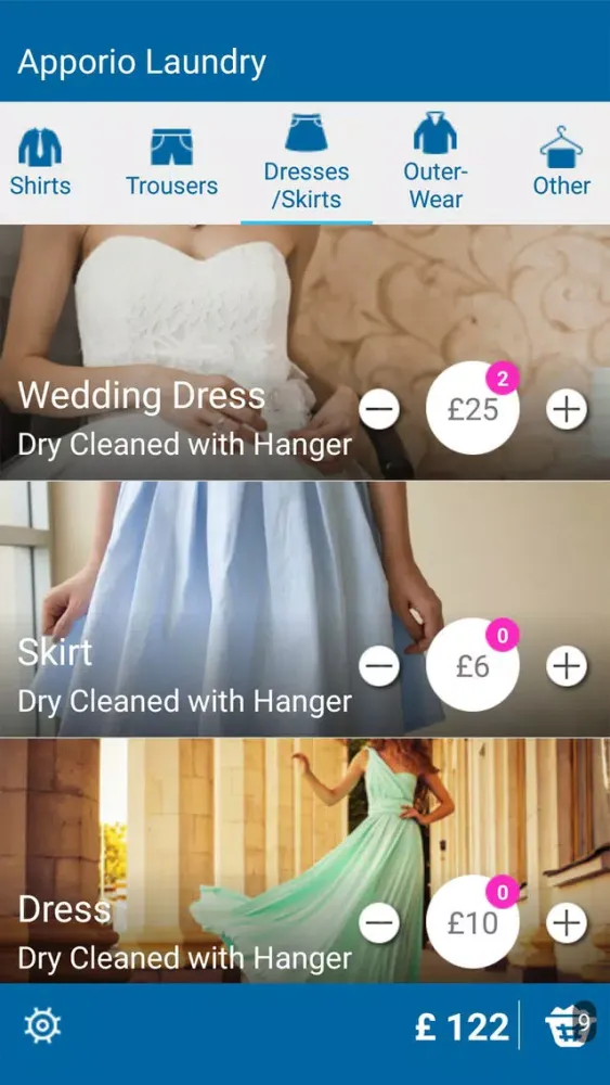 Apporio Laundry سکرین شاٹس