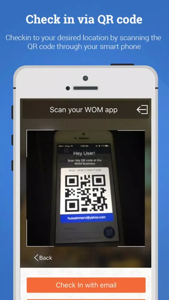 Capturas de pantalla de WOM business