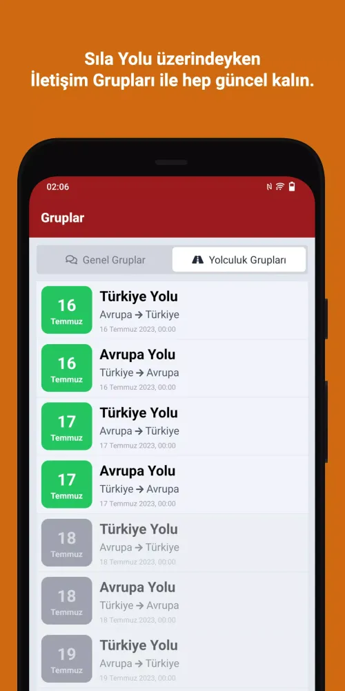 Capturas de pantalla de Memleket.App - Sıla Yolu