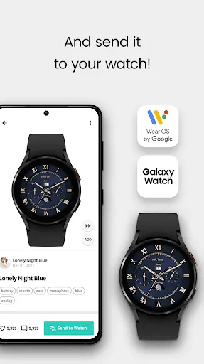TIMEFLIK Watch Face Screenshots