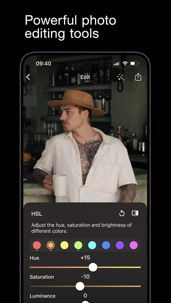 Filterstream Photo Editor سکرین شاٹس