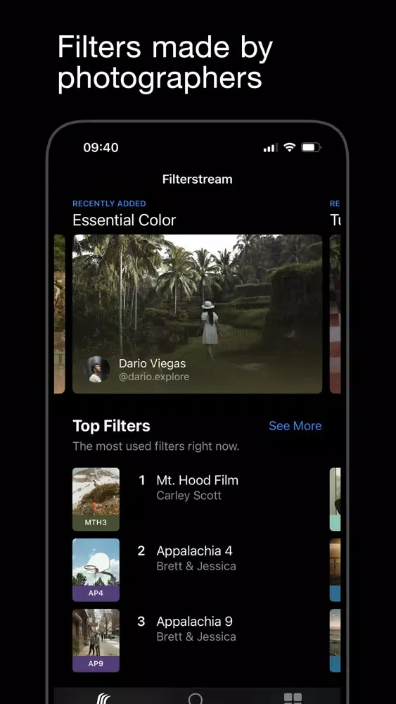 Filterstream Photo Editor سکرین شاٹس