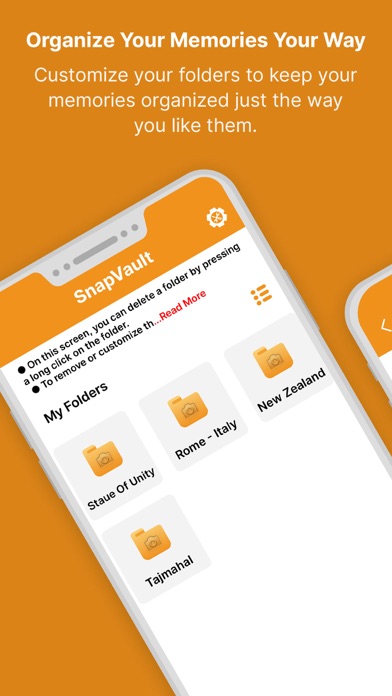 SnapVault - Media Manager应用截图