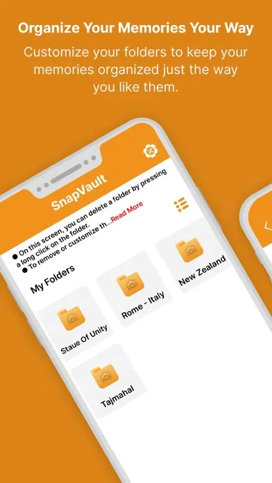 Screenshot di SnapVault - Media Manager