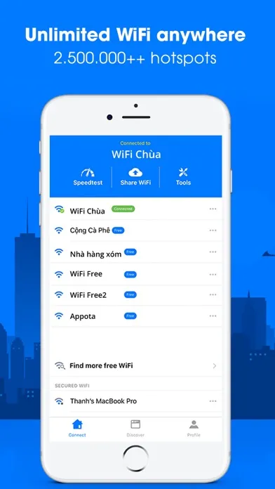 WiFi Chùa VIP سکرین شاٹس