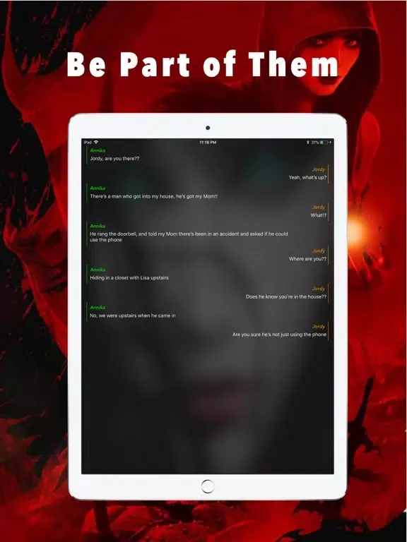 Scary Story - Chat Stories iPad  স্ক্রিনশট