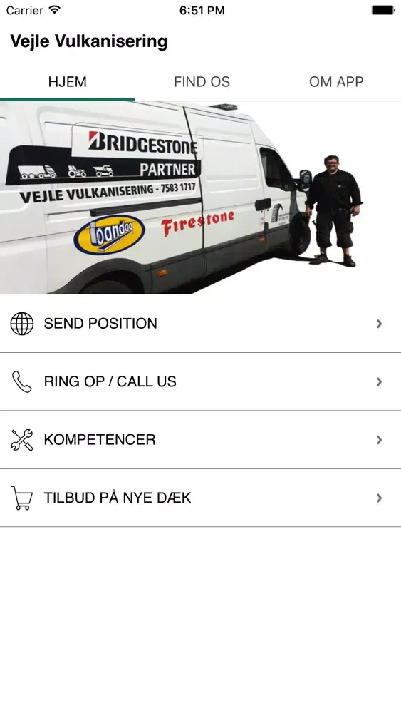 Vejle Vulkanisering স্ক্রিনশট