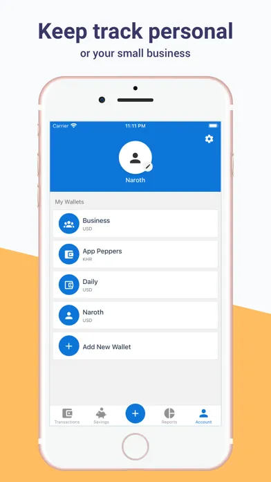 Capturas de tela do Jamnay: Expense Tracker