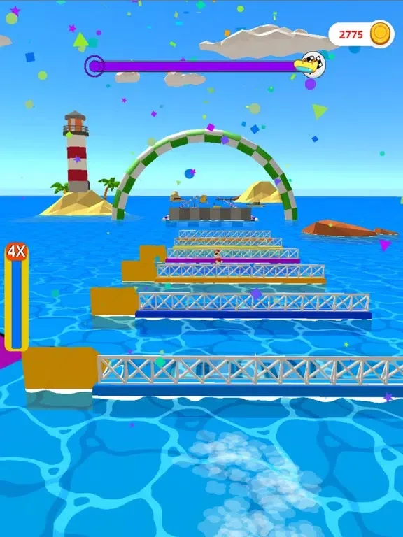 Tangkapan layar Banana Boat Riders iPad 