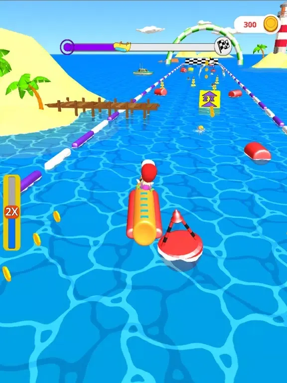 Tangkapan layar Banana Boat Riders iPad 