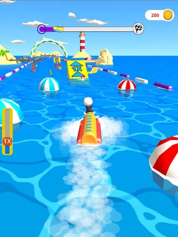 Tangkapan layar Banana Boat Riders iPad 