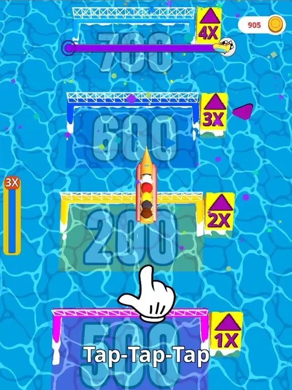 Tangkapan layar Banana Boat Riders iPad 