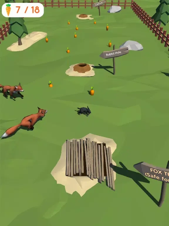 Catch Me Foxy!!! iPad  Screenshots