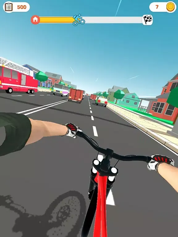 Captures d'écran de Delivery Bike : Traffic Escape iPad 