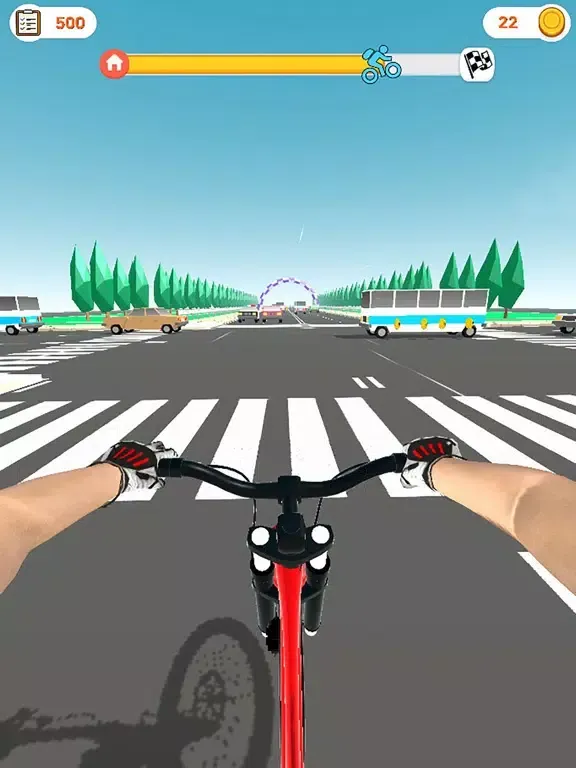 Captures d'écran de Delivery Bike : Traffic Escape iPad 