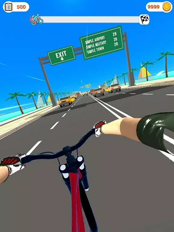Captures d'écran de Delivery Bike : Traffic Escape iPad 