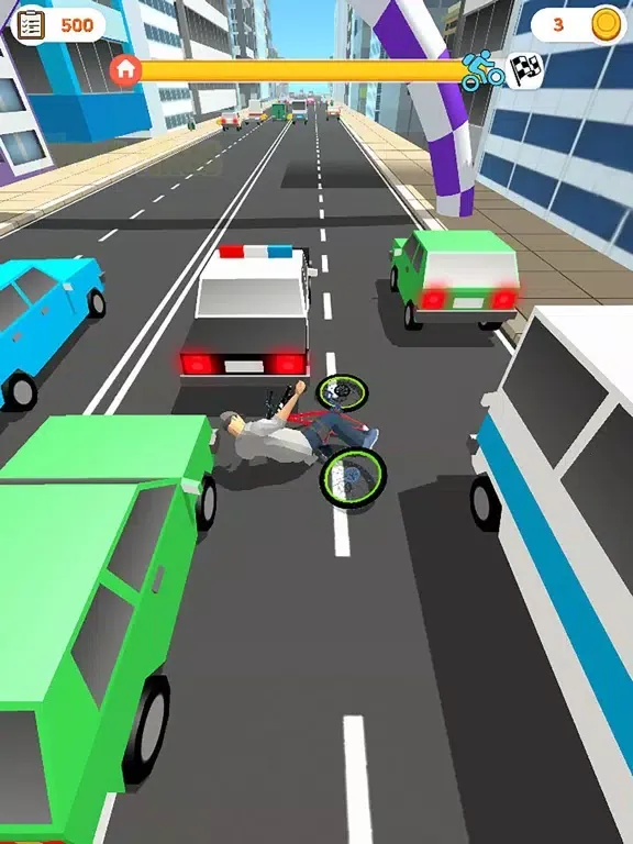 Captures d'écran de Delivery Bike : Traffic Escape iPad 