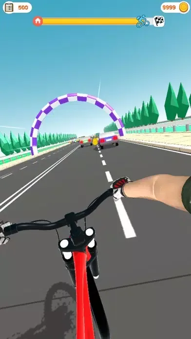 Captures d'écran de Delivery Bike : Traffic Escape