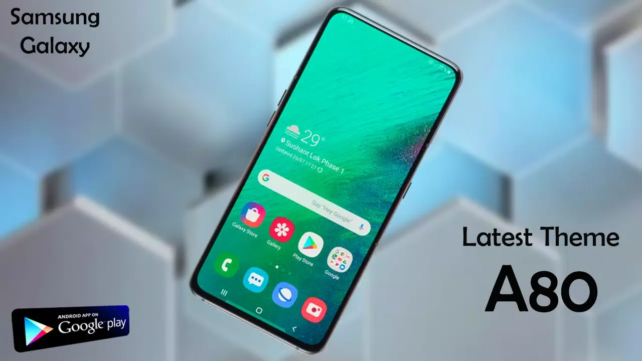 Theme for Samsung Galaxy A80 Screenshots