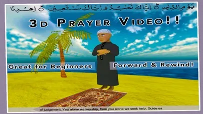Captures d'écran de Salah 3D: Namaz Prayer Guide