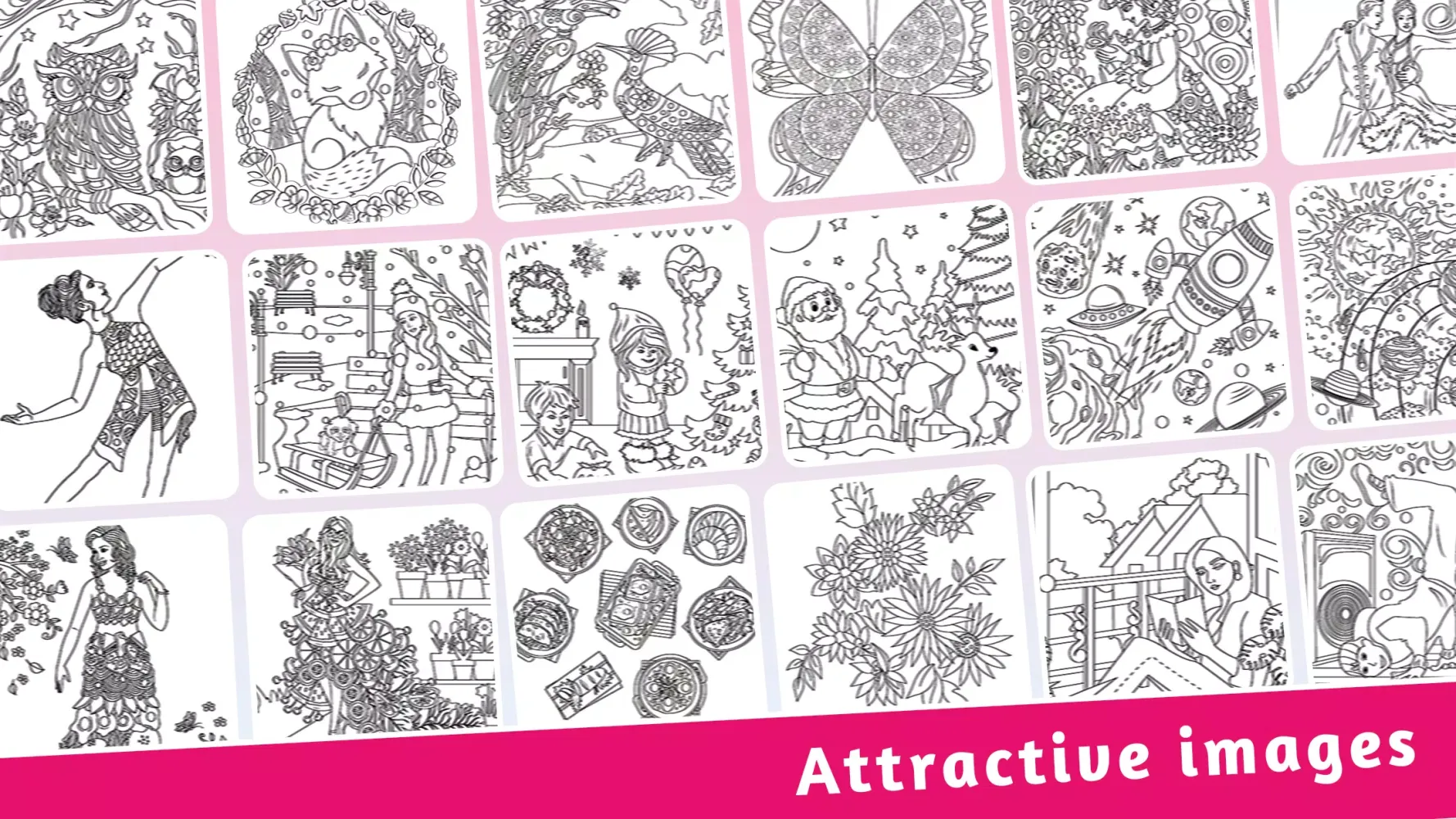 Stress Relief Coloring Book Screenshots
