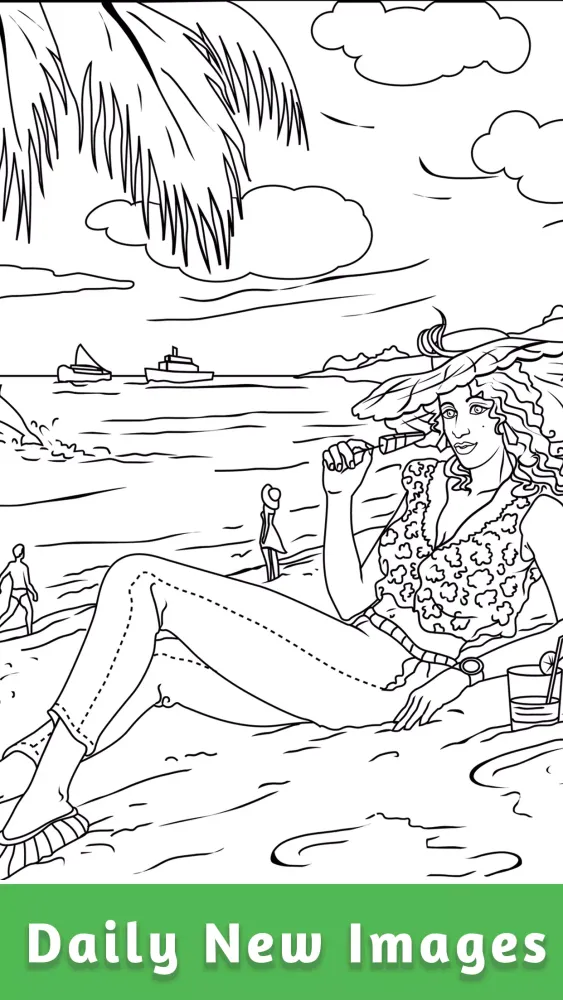 Stress Relief Coloring Book Screenshots