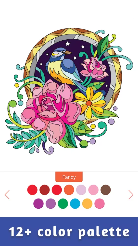 Stress Relief Coloring Book Screenshots