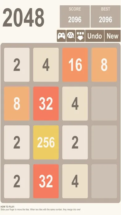 Classic Game 2048 স্ক্রিনশট