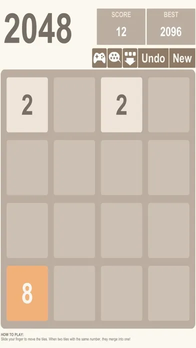 Classic Game 2048 স্ক্রিনশট