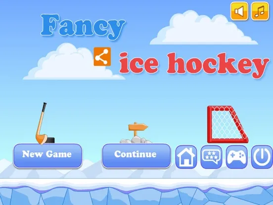 Скриншоты Fancy ice hockey iPad 