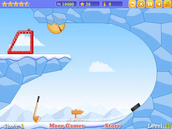 Скриншоты Fancy ice hockey iPad 
