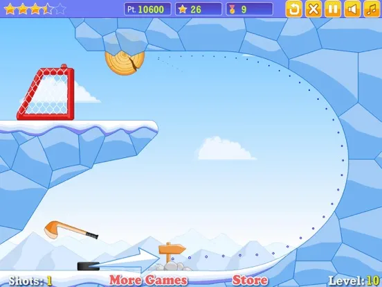 Скриншоты Fancy ice hockey iPad 