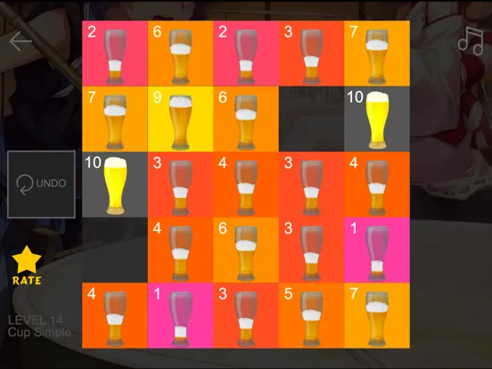 Filled cup iPad  スクリーンショット