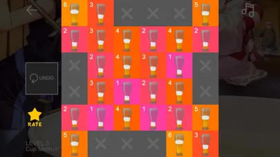 Filled cup スクリーンショット