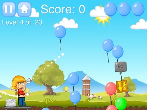 Captures d'écran de Spitball hero iPad 