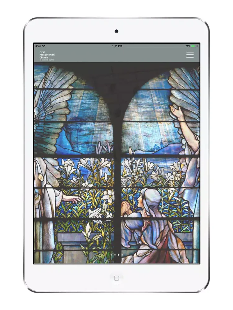 First Presbyterian WilkesBarre iPad  سکرین شاٹس