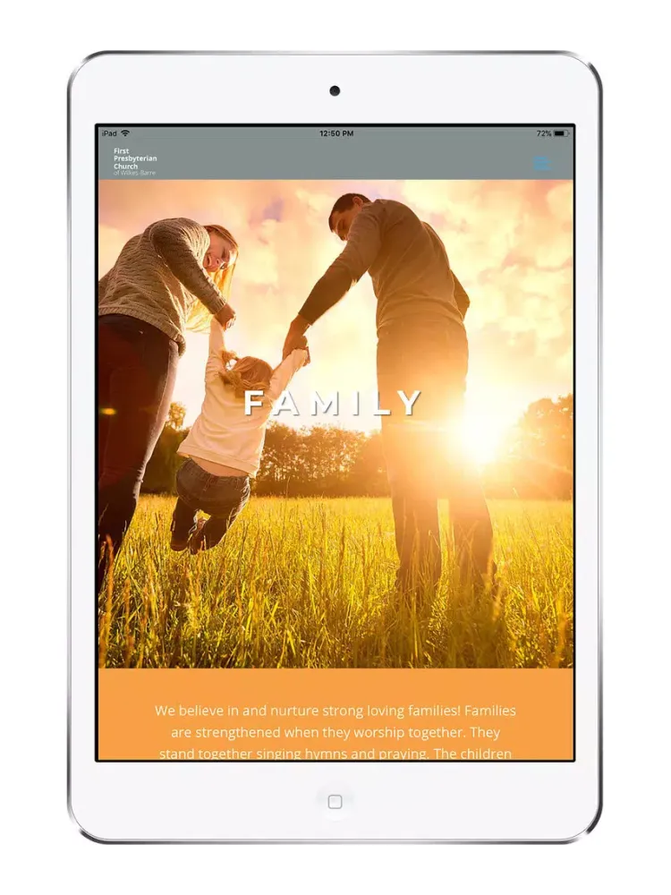First Presbyterian WilkesBarre iPad  سکرین شاٹس