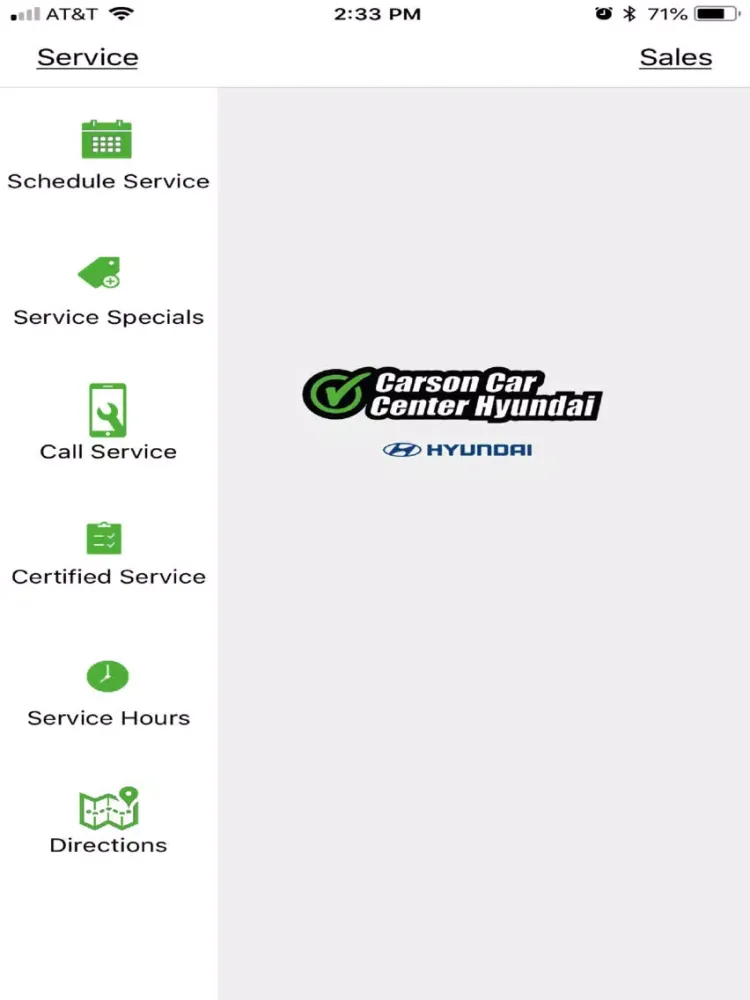 Carson City Hyundai iPad  Screenshots