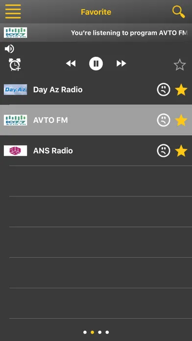 Ảnh chụp màn hình của Radio Azerbaijan