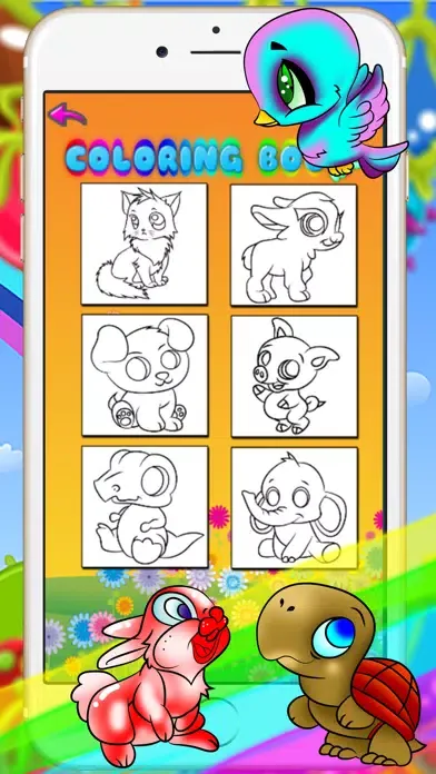 تصاویر ABC ANIMALS COLORING BOOK - FREE DRAWING PAINTING FOR TODDLER AND KIDS