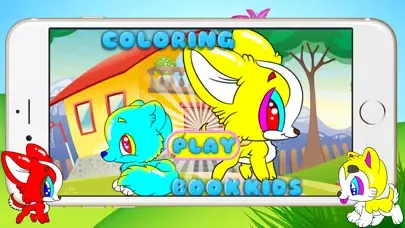 Kids Set Drawing Basics Dog Coloring Book 스크린샷
