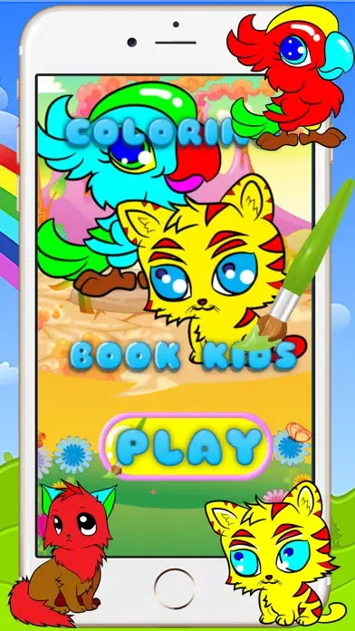 Screenshot di Animal Coloring Books - Drawing Painting Games For Kids