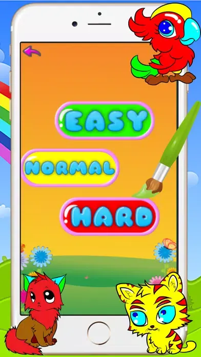 Screenshot di Animal Coloring Books - Drawing Painting Games For Kids