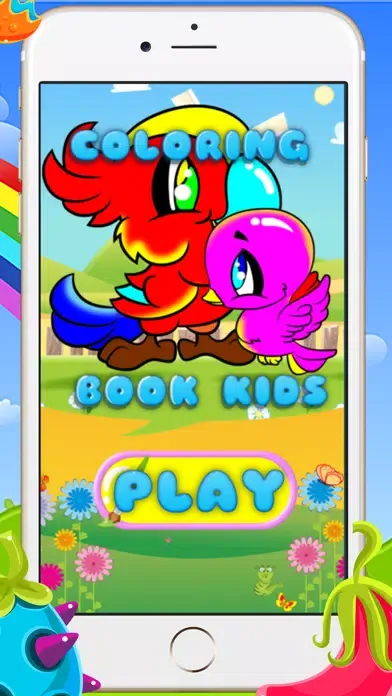 Capturas de pantalla de The Birds Coloring Books For Kids - Drawing Painting Games