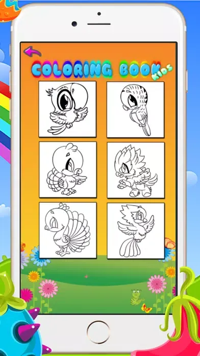 Capturas de pantalla de The Birds Coloring Books For Kids - Drawing Painting Games