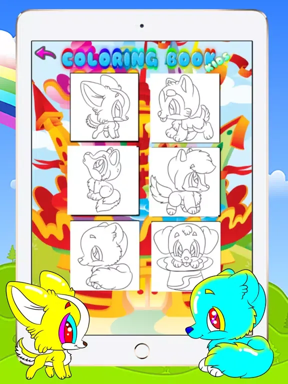 Drawing Painting Puppy - Coloring Books Games For Toddler Kids and Preschool Explorers iPad  Ekran Görüntüleri