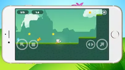 Little kitten adventure - Greedy white cat running应用截图